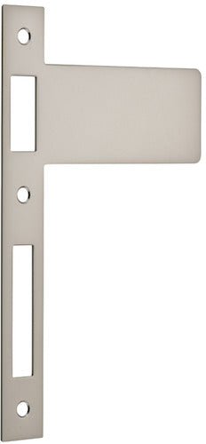 Extended Striker Plates - Entry Point - Iver - Satin Nickel - External Locks