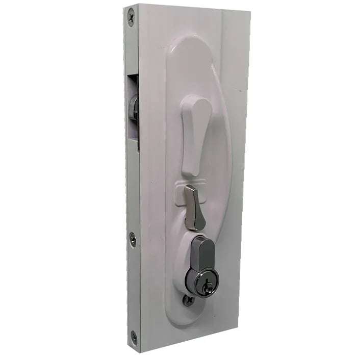 LOCKTON 'Sliding' SECURITY SCREEN DOOR LOCK *White*