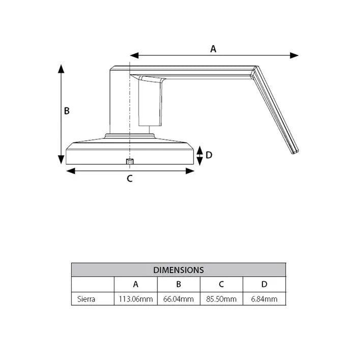 LOCKTON '6000 Series' LEVERSET - PRIVACY (70mm B/Set)