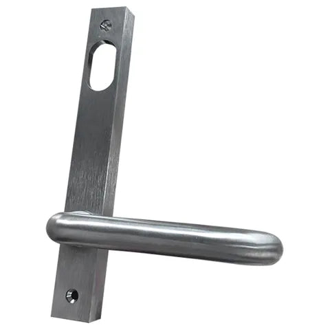 LOCKTON Narrow Stile - Sq. End - INT PLATE - CYL HOLE & LEVER