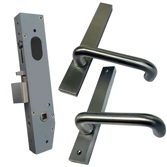 LOCKTON 23mm Mortice Lock KIT3 (PASSAGE) - Inc. Lock & Furniture