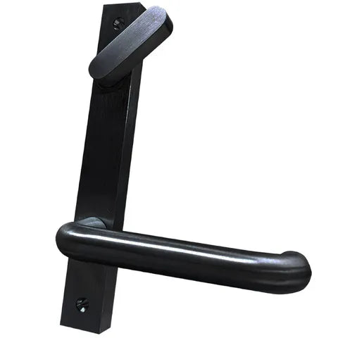 LOCKTON Narrow Stile - Sq. End - INT PLATE - DA SNIB & LEVER - *Matte BLACK*