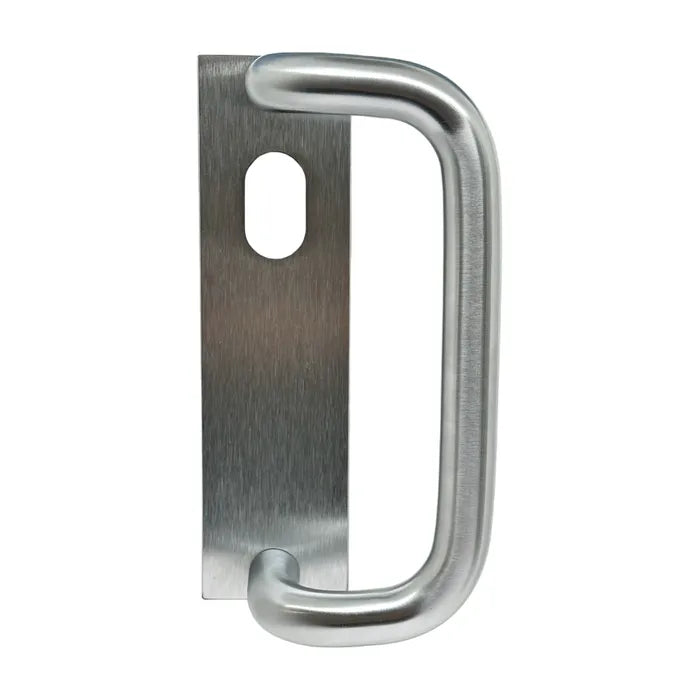 LOCKTON 'Square End' - EXT PLATE - OFFSET D HANDLE & CYL HOLE *Kit*