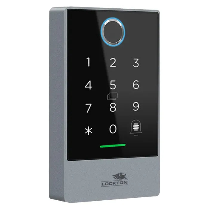 LOCKTON 'E-Series' SMART KEYPAD - Wide - With Fingerscan