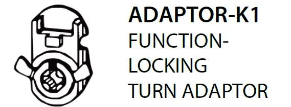 LOCKTON Mortice ADAPTOR K1 = Locking Turn Adaptor