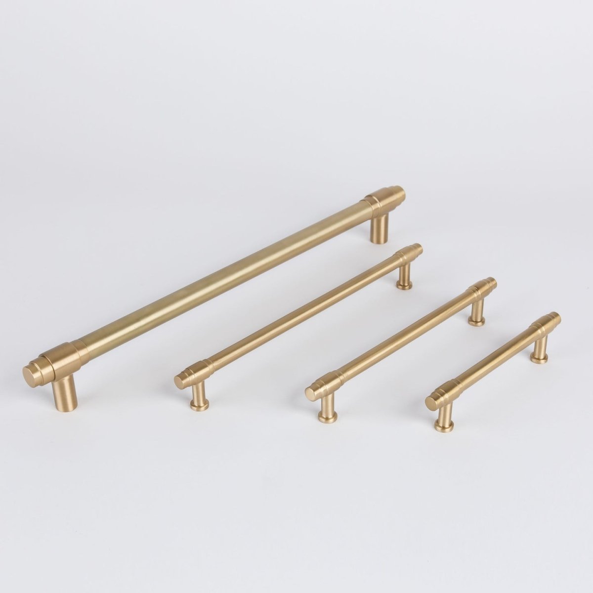 Georgia Appliance Pull - Burnished Brass By Hepburn - Entry - Point - G384BB - Hepburn Hardware