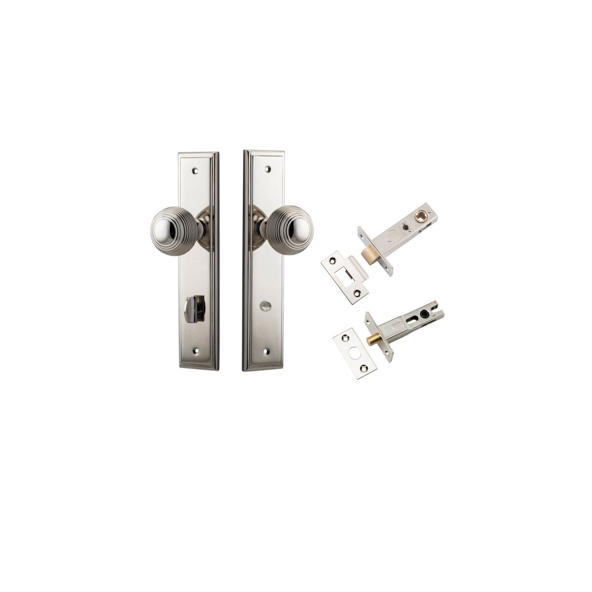 Guildford Knob - Stepped Backplate - Entry - Point - 14342KPRIV60 - Iver