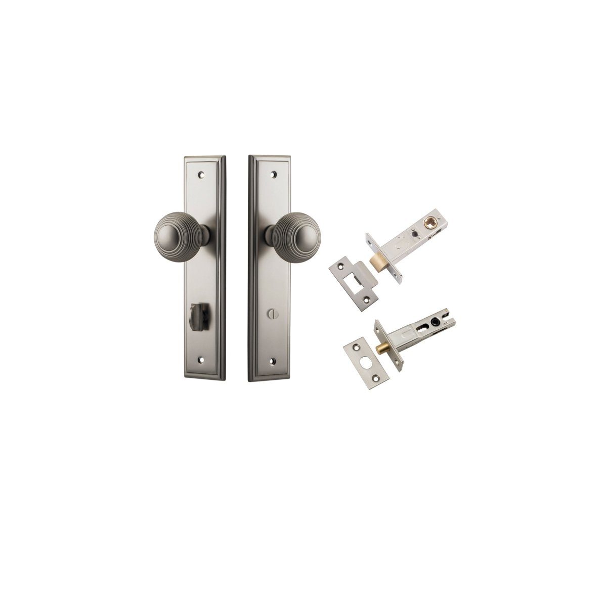 Guildford Knob - Stepped Backplate - Entry - Point - 14842KPRIV60 - Iver