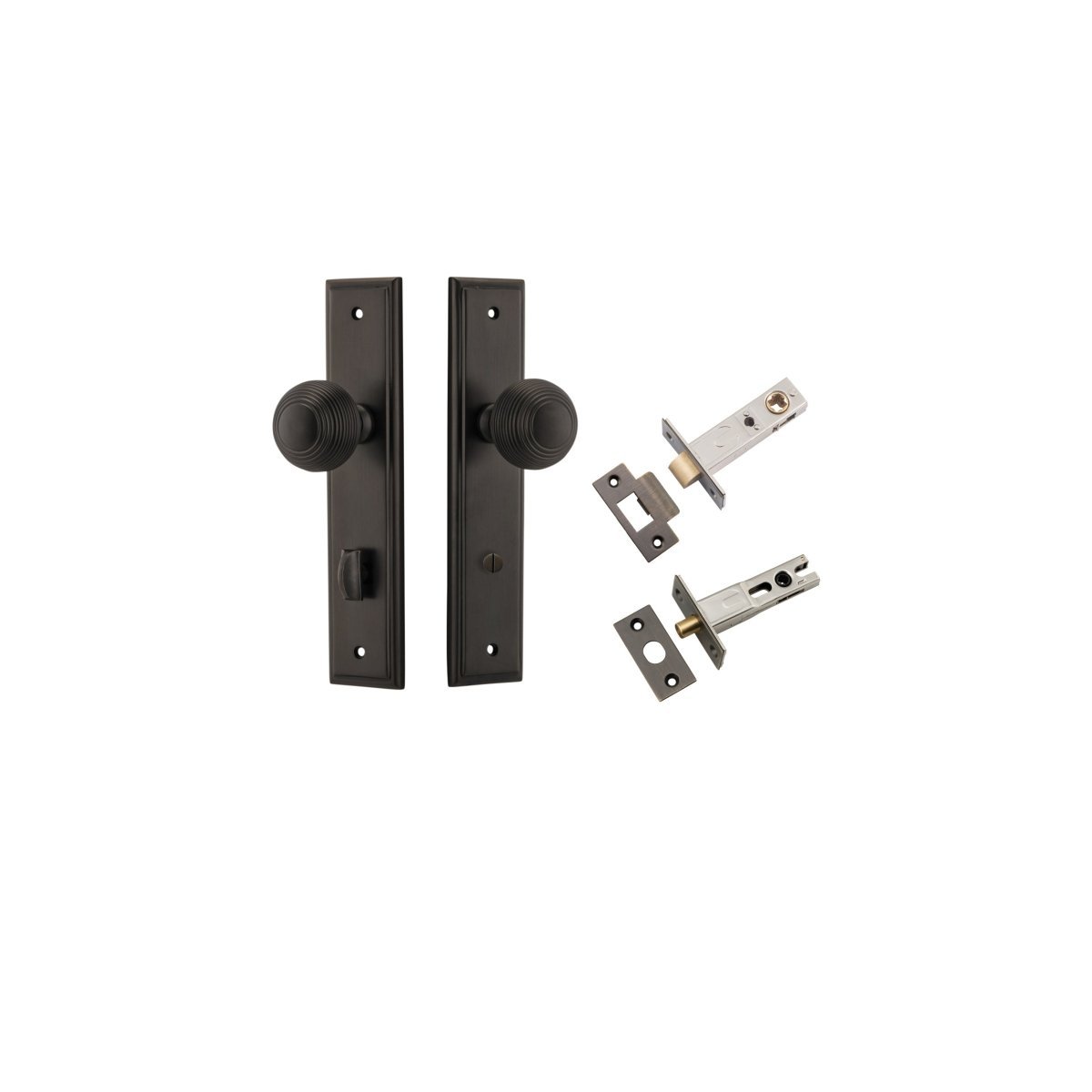 Guildford Knob - Stepped Backplate - Entry - Point - 15342KPRIV60 - Iver