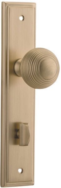 Guildford Knob - Stepped Backplate - Entry - Point - 15342P85 - Iver