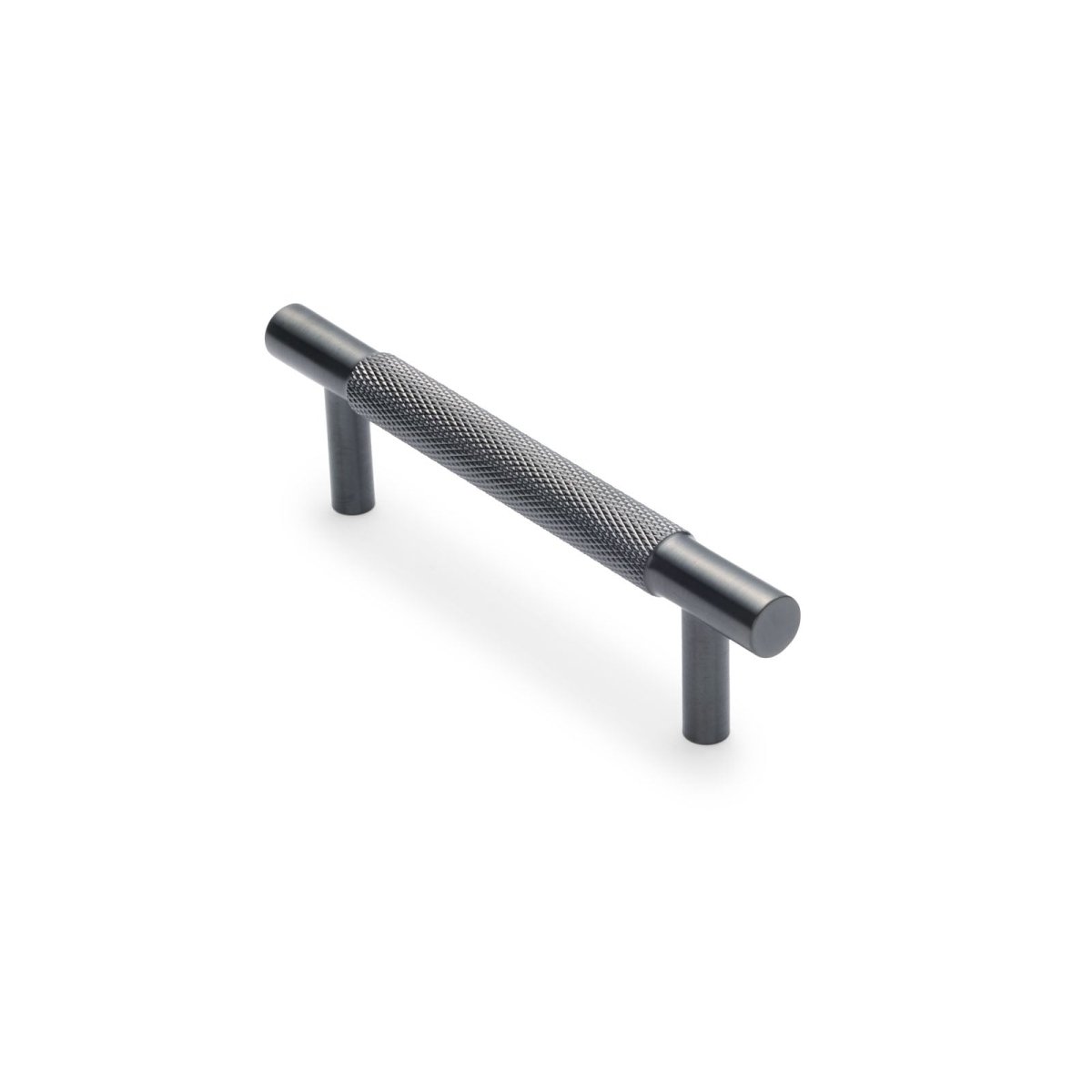 Gunmetal Knurled Drawer Pull - Charmian - Entry - Point - CABCHA130GM - Manovella