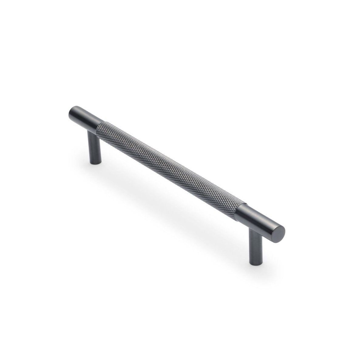 Gunmetal Knurled Drawer Pull - Charmian - Entry - Point - CABCHA198GM - Manovella