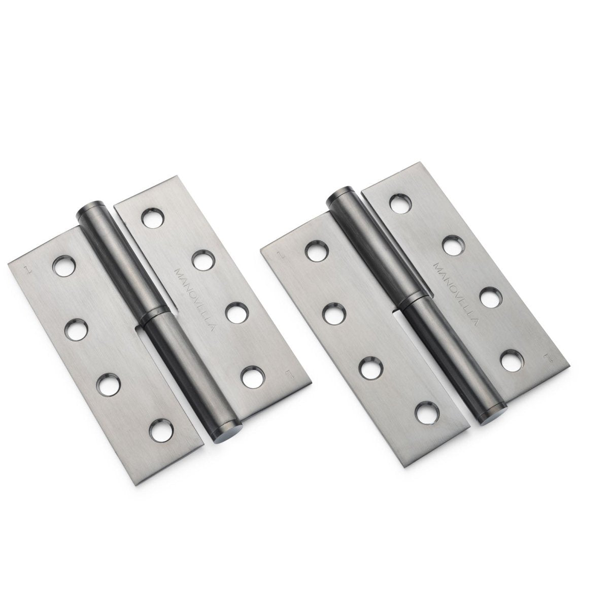 Gunmetal Lift Off Left Hand Hinge (Pair) 100mm x 75mm - Entry - Point - HLOL10075GM - Manovella