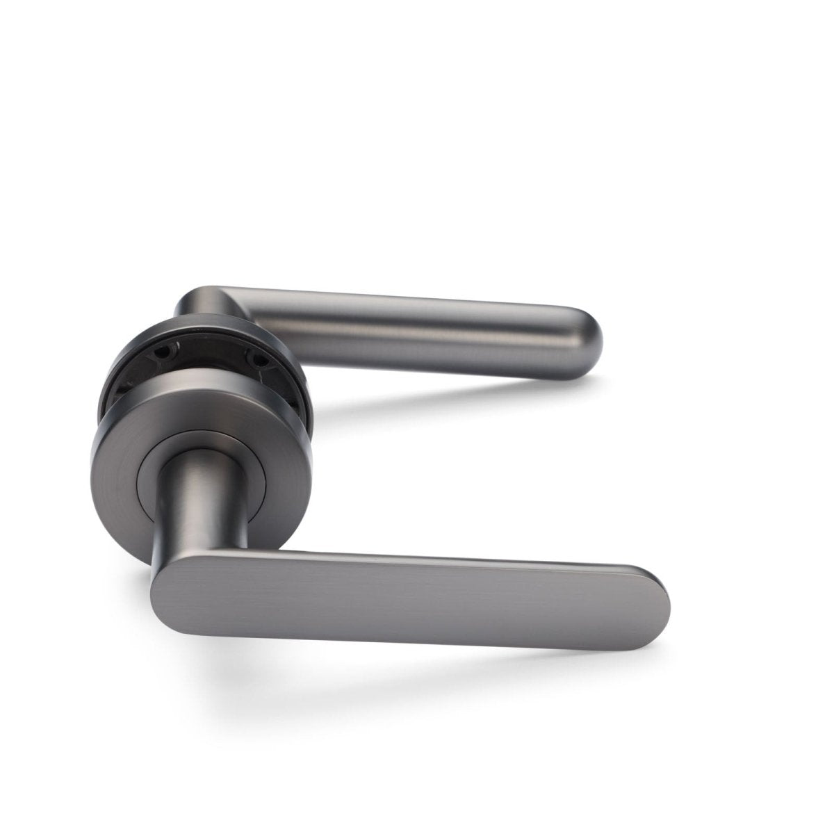 Gunmetal Passage Door Handle - Fairhaven - Entry - Point - FHV1GM - Manovella