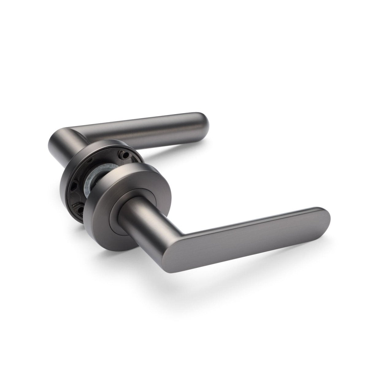 Gunmetal Passage Door Handle - Fairhaven - Entry - Point - FHV1GM - Manovella