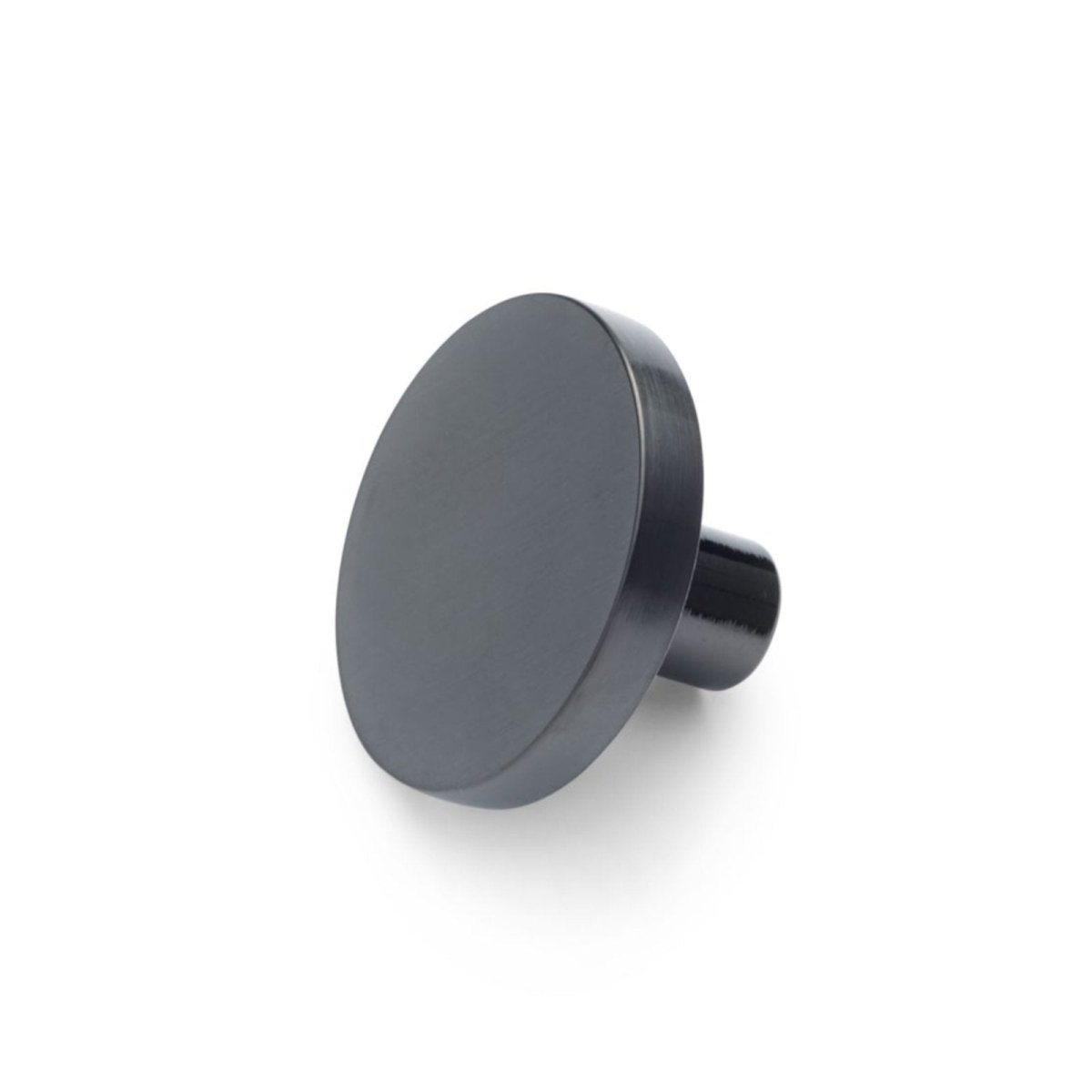 Gunmetal Round Profile Cabinet Knob - Olivia - Entry - Point - CABOLI33GM - Manovella