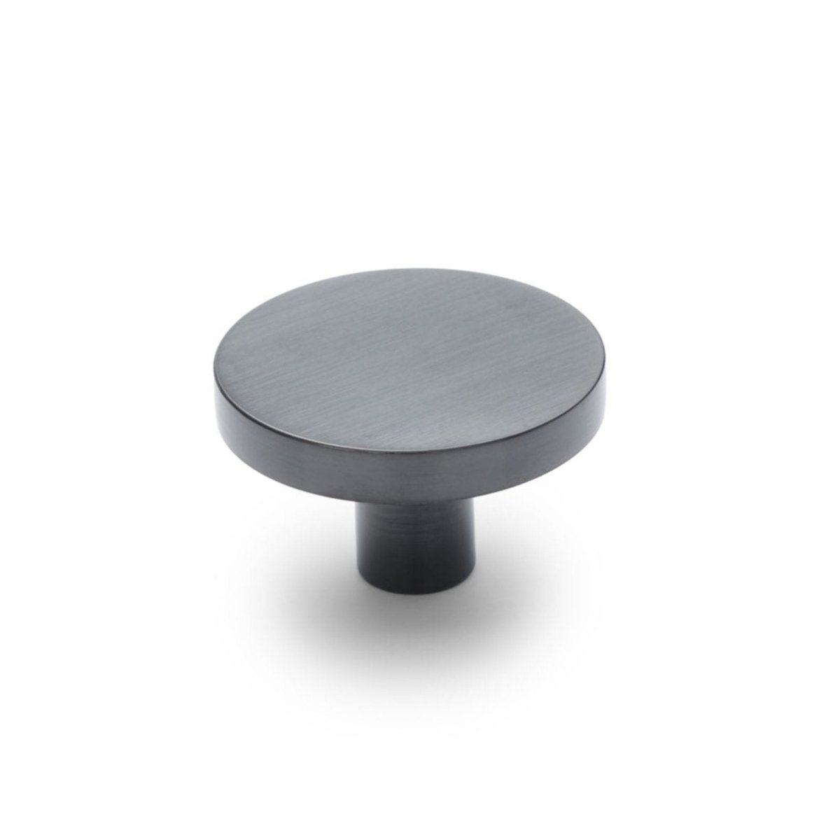 Gunmetal Round Profile Cabinet Knob - Olivia - Entry - Point - CABOLI33GM - Manovella