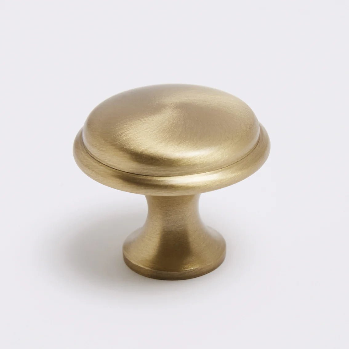 Halifax Knob - Burnished Brass By Hepburn - Entry - Point - HKBB - Hepburn Hardware