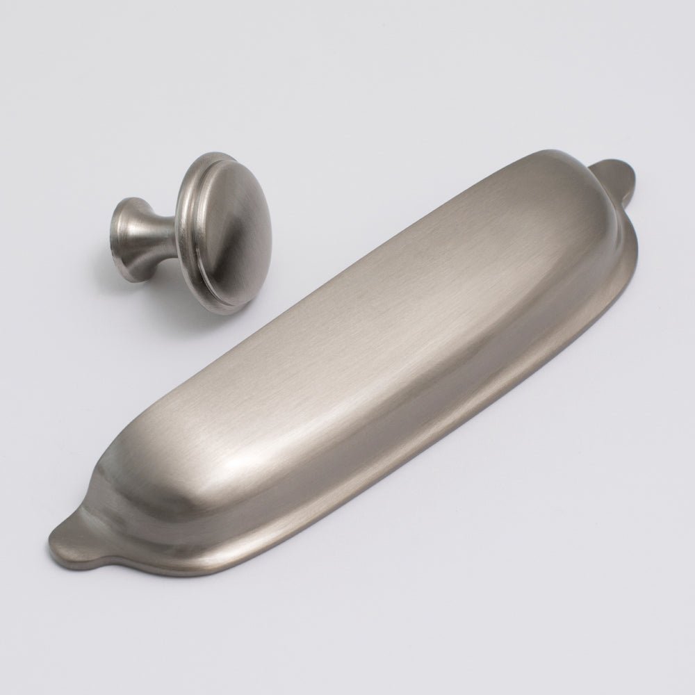 Halifax Knob - Satin Nickel By Hepburn - Entry - Point - HKSN - Hepburn Hardware