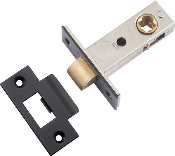 Hard Sprung Split Cam Tube Latch By Iver - Entry Point - Iver - Matt Black - Tube Latches & Bolts