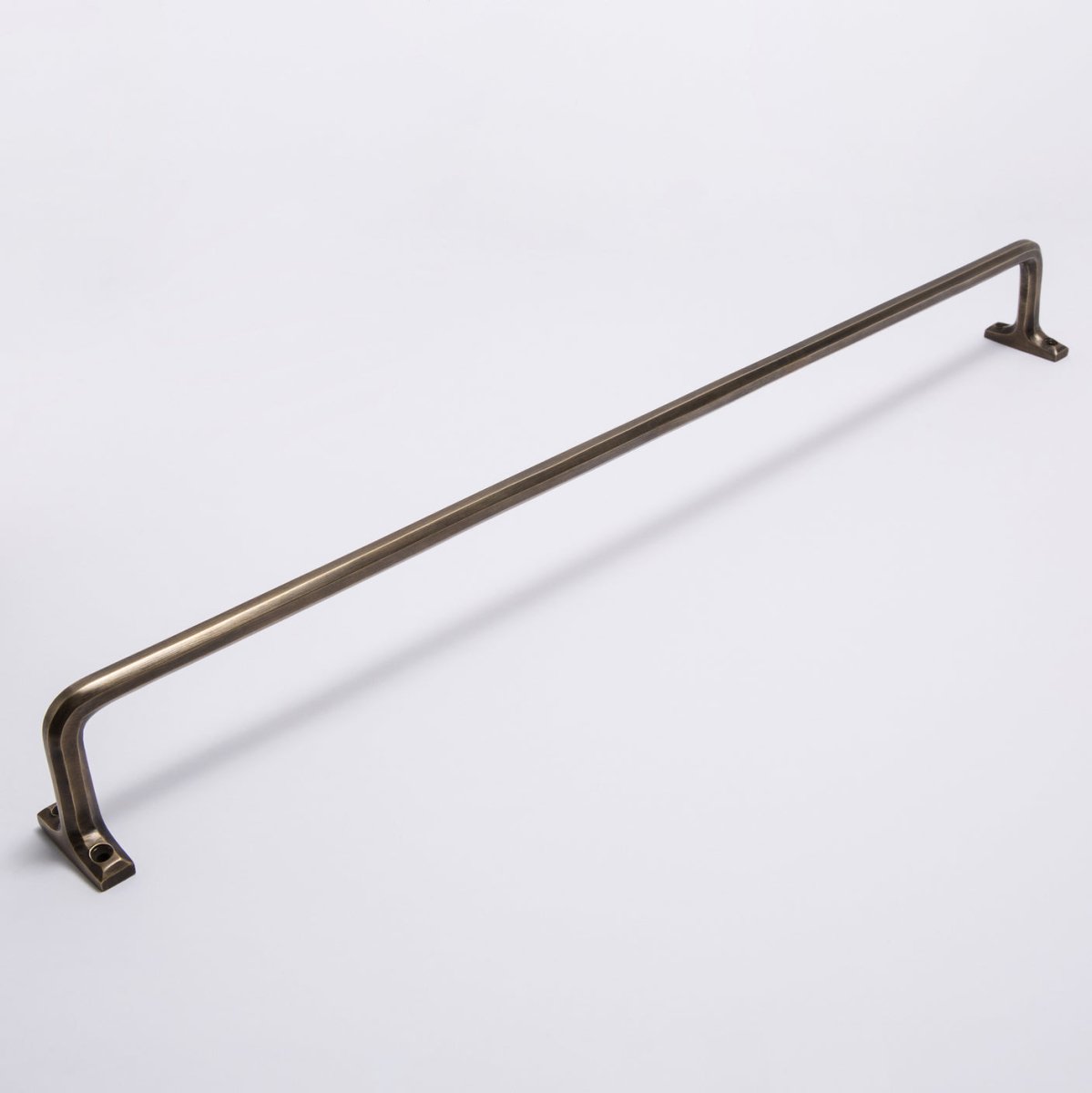 Henley 600mm Rail - Acid Washed Brass By Hepburn - Entry - Point - HET600AWB - Hepburn Hardware