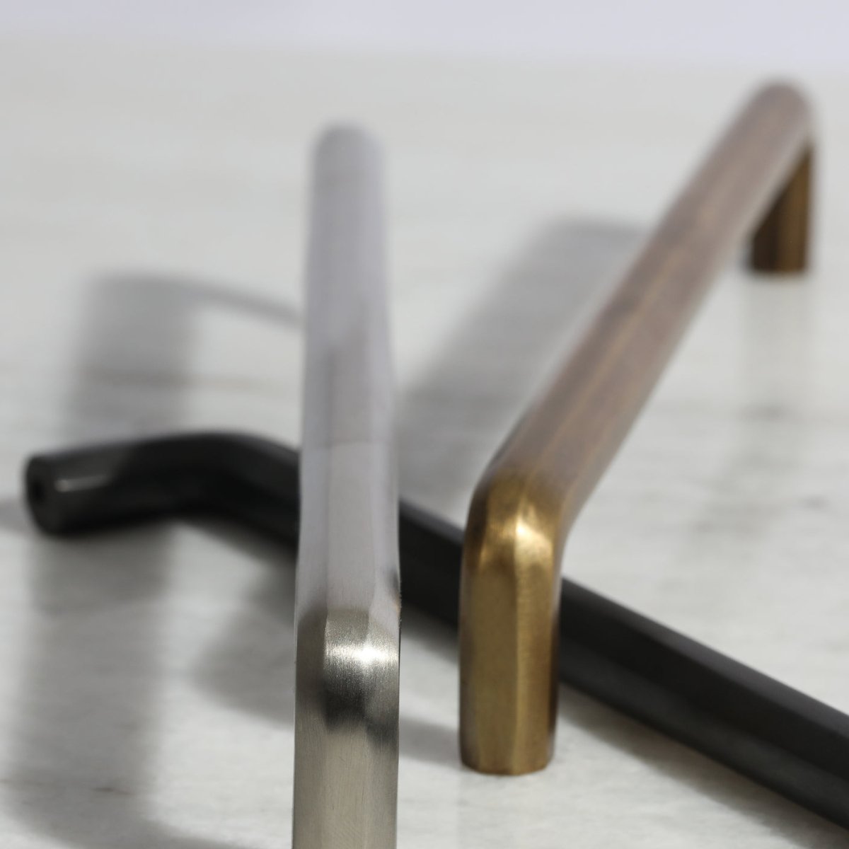 Henley Handle - Satin Nickel by Hepburn - Entry - Point - H128SN - Hepburn Hardware