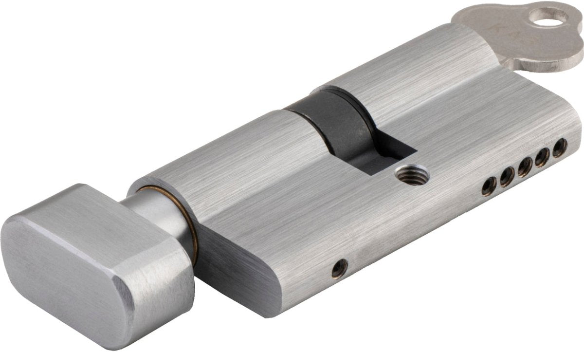 IVER Euro Cylinder Key/Thumb Turn - Multiple Finishes Available - Entry - Point - 21615 - KA3 - Iver