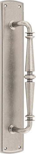 IVER Sarlat Pull Handle on Backplate – Multiple Finishes Available (Individual) - Entry - Point - 9347 - Iver