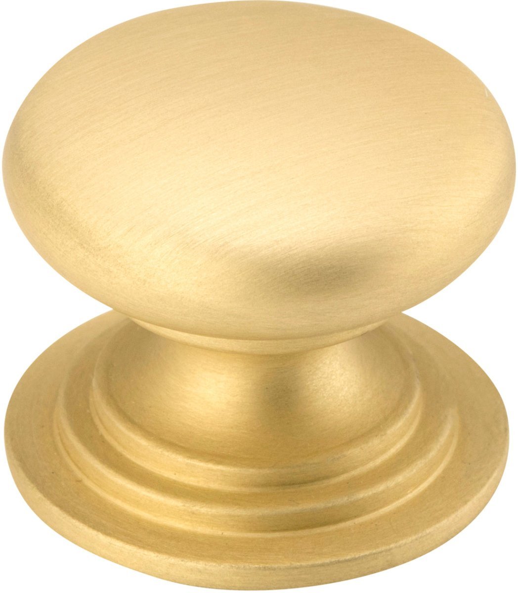 IVER Sarlat Solid Brass Cupboard Knob – Multiple Finishes Available - Entry - Point - 17117 - Iver