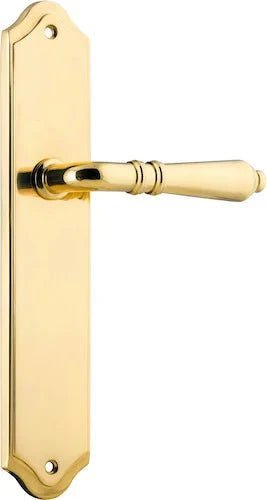 IVER Sarlat Solid Brass Shouldered Door Handle – Multiple Finishes Available - Entry - Point - 10212 - Iver