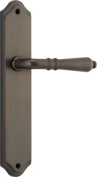 IVER Sarlat Solid Brass Shouldered Door Handle – Multiple Finishes Available - Entry - Point - 10712 - Iver