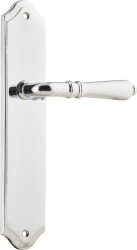 IVER Sarlat Solid Brass Shouldered Door Handle – Multiple Finishes Available - Entry - Point - 11712 - Iver