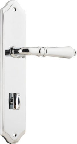 IVER Sarlat Solid Brass Shouldered Door Handle – Multiple Finishes Available - Entry - Point - 11712P85 - Iver