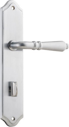 IVER Sarlat Solid Brass Shouldered Door Handle – Multiple Finishes Available - Entry - Point - 12212P85 - Iver