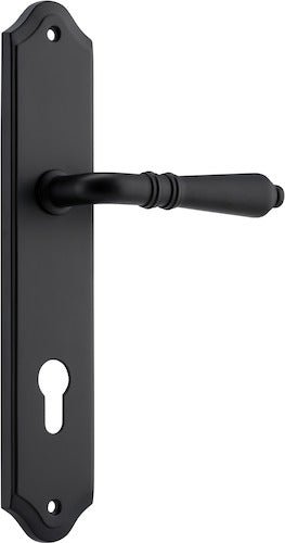 IVER Sarlat Solid Brass Shouldered Door Handle – Multiple Finishes Available - Entry - Point - 12712E85 - Iver