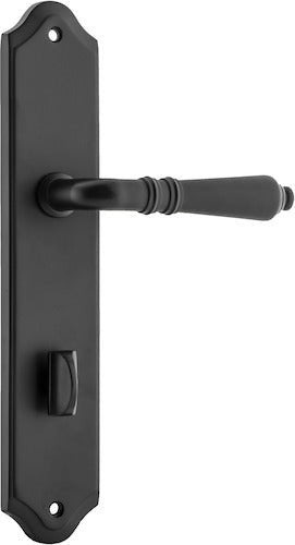 IVER Sarlat Solid Brass Shouldered Door Handle – Multiple Finishes Available - Entry - Point - 12712P85 - Iver