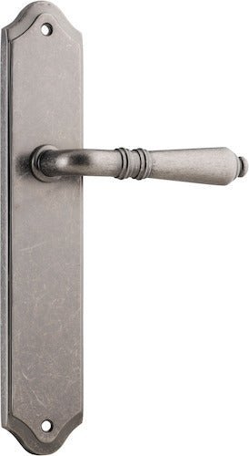 IVER Sarlat Solid Brass Shouldered Door Handle – Multiple Finishes Available - Entry - Point - 13712 - Iver