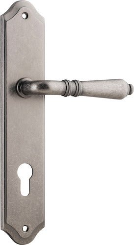 IVER Sarlat Solid Brass Shouldered Door Handle – Multiple Finishes Available - Entry - Point - 13712E85 - Iver