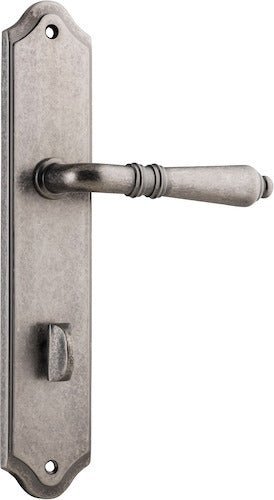 IVER Sarlat Solid Brass Shouldered Door Handle – Multiple Finishes Available - Entry - Point - 13712P85 - Iver