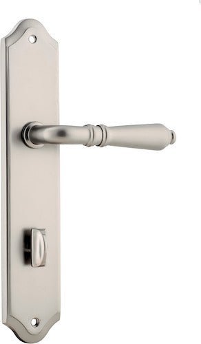 IVER Sarlat Solid Brass Shouldered Door Handle – Multiple Finishes Available - Entry - Point - 14712P85 - Iver