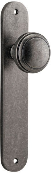 Paddington Knob - Oval Backplate - Entry - Point - 13832 - Iver