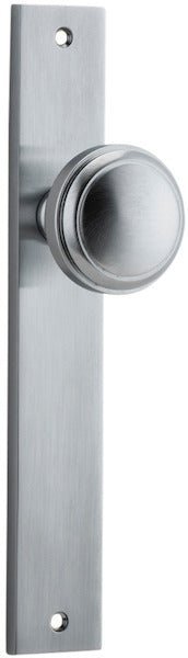 Paddington Knob - Rectangular Backplate - Entry - Point - 12320 - Iver