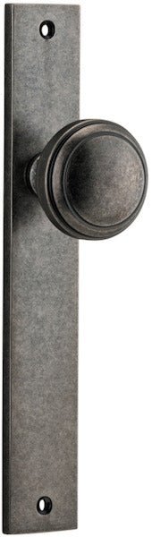 Paddington Knob - Rectangular Backplate - Entry - Point - 13820 - Iver