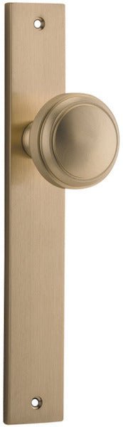 Paddington Knob - Rectangular Backplate - Entry - Point - 15320 - Iver