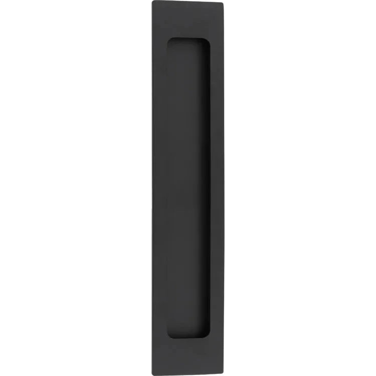 Rectangular Flush Pull - Ella Grace - Iver - Matt Black - Sliding Door Pulls