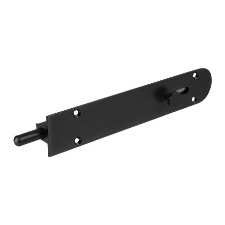 Reverse Barrel Bolt – Radius - Multiple Colours By Zanda - Entry - Point - 5231.BLK - Zanda