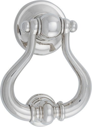 Sarlat Door Knockers - Entry Point - Iver - Polished Nickel - Door Knockers