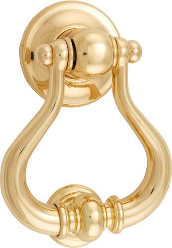 Sarlat Door Knockers - Entry Point - Iver - Polished Brass - Door Knockers