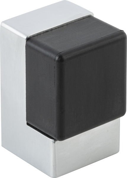 Square Door Stop - Entry Point - Iver - Brushed Chrome - Door Stops