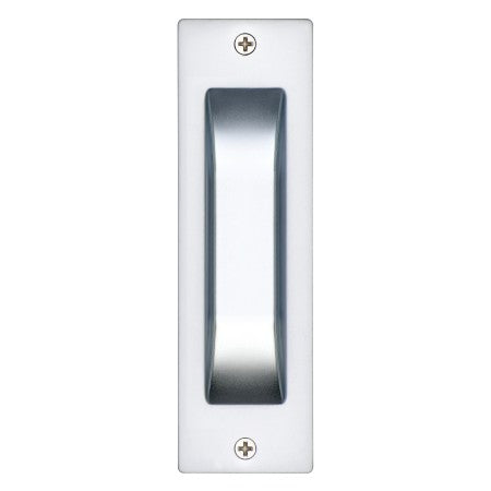 Rectangular Flush Pull Satin Chrome By Gainsborough